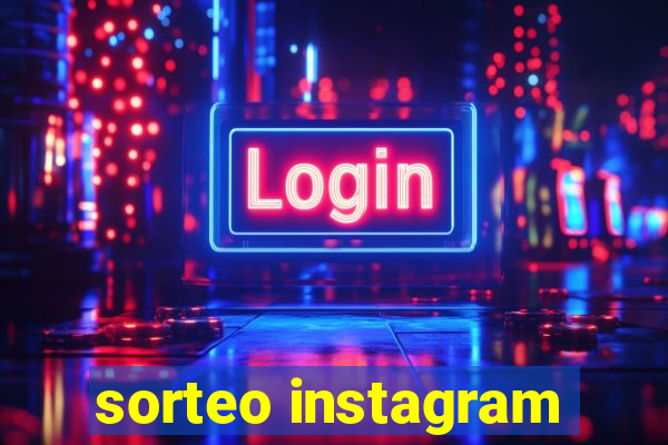 sorteo instagram